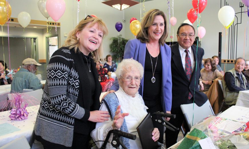Santa Clara Resident Dolly Gendreau Turns 100