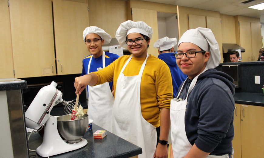 Santa Clara High School Culinary Students Prepare Sneaky Snacks