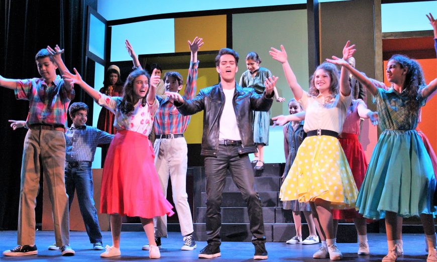 “Put On A Happy Face” at Sunnyvale Community Players “Bye Bye Birdie”, junior production
