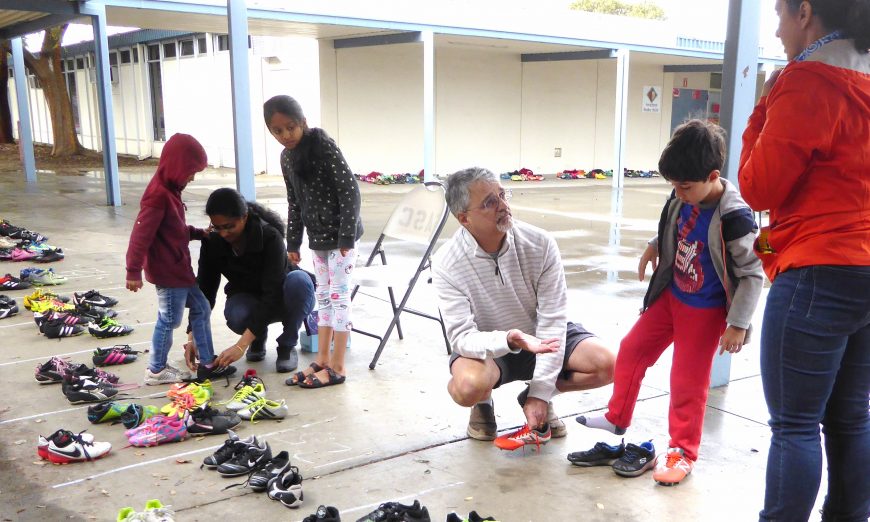 Sunnyvale Alliance Soccer Club, Sunnyvale Soccer Club Cleat Exchange Scores for Kids and Environment