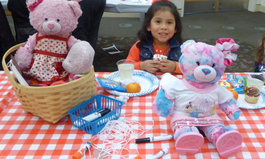 Teddy Bear Picnic at Central Park Library, events for children, teddy bears