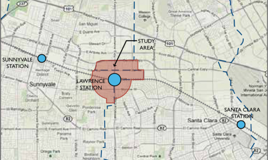 Expansion of Sunnyvale Lawrence Station Area Plan
