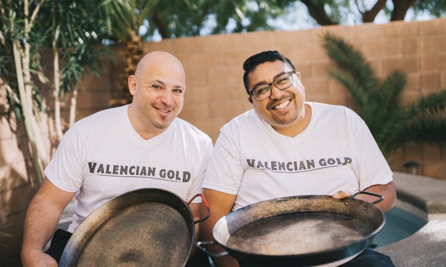Mission College grad Jeffrey Weiss has opened a fast casual restaurant in Las Vegas called Valencian Gold. He opened it with Paras Shah.
