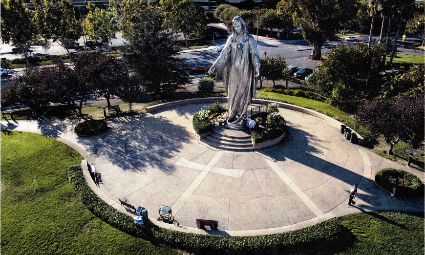 The book Our Lady’s Way: The Story of Our Lady of Peace Church & Shrine by Rosemary Alva details the history of Santa Clara's Our Lady Of Peace.