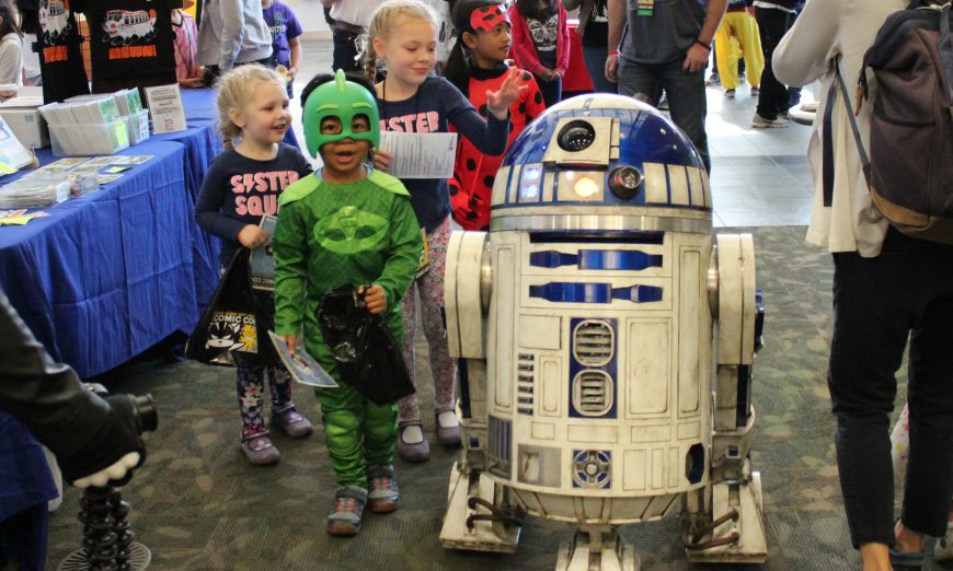 At the Santa Clara Library Comic Con, kids get to be and also see their favorite characters thanks to the magic of cosplay.
