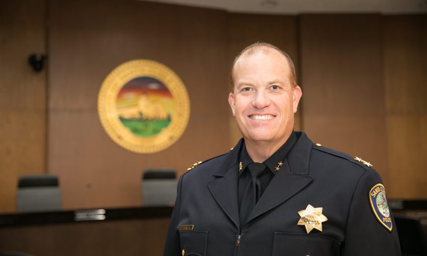 Santa Clara Police Department Assistant Police Chief Dan Winter has dropped out of the Police Chief race. Citing contentious elections.