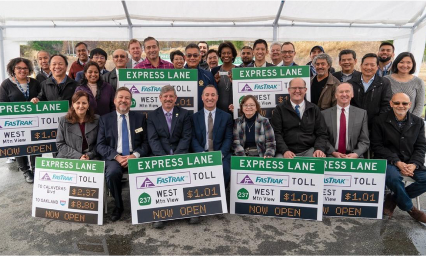 The SR 237 Express Lanes. which run through Sunnyvale, are already giving data showing that they are helping to reduce commute times.