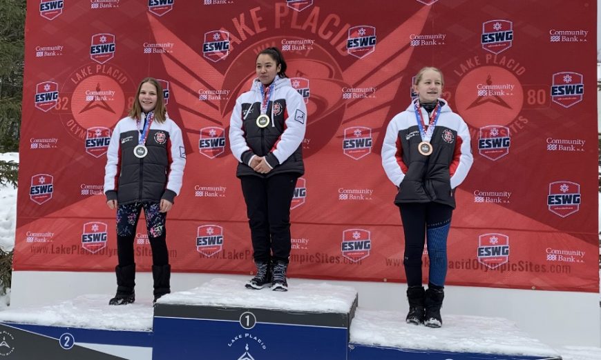 Ellie Kleinheinz won a gold medal at the Empire State Games. Ellie is a 12-year-old on the USA Luge team. now, she heads to the USA Youth Nationals.
