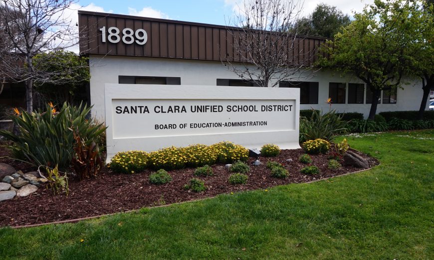The Santa Clara Unified School District now has to close schools due to an order from the County. They will still provide meals to children.