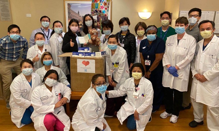 Xiaohua (Tony) Guan and his friends in Sunnyvale started #StrongerTogether to help healthcare workers and seniors get masks and other protection.