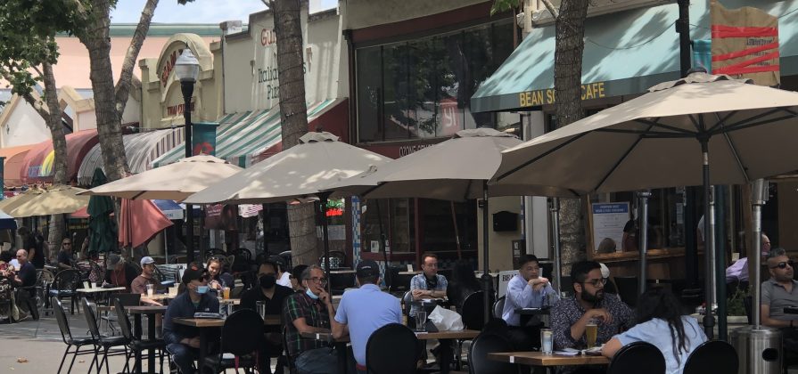 Downtown Sunnyvale has agreed to close Historic Murphy Avenue to traffic so that restaurants can expand their outdoor dining areas.
