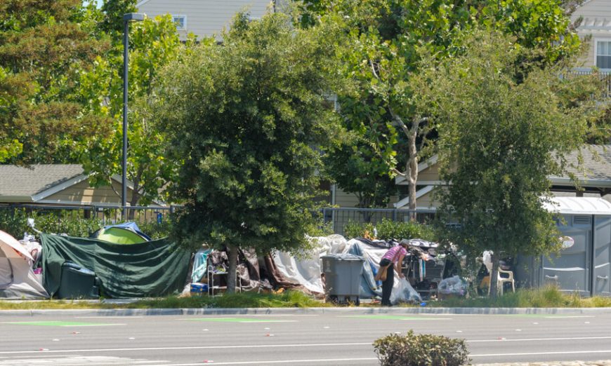 In the City of Cupertino, the city is balancing trying to keep their Homeless Encampments safe and helping the residents deal with the situation at the camp