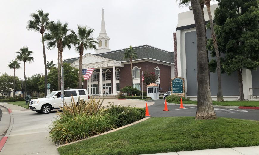 The North Valley Baptist Church in Santa Clara is now holding outdoor services after more than $150,000 in fines for holding indoor services.