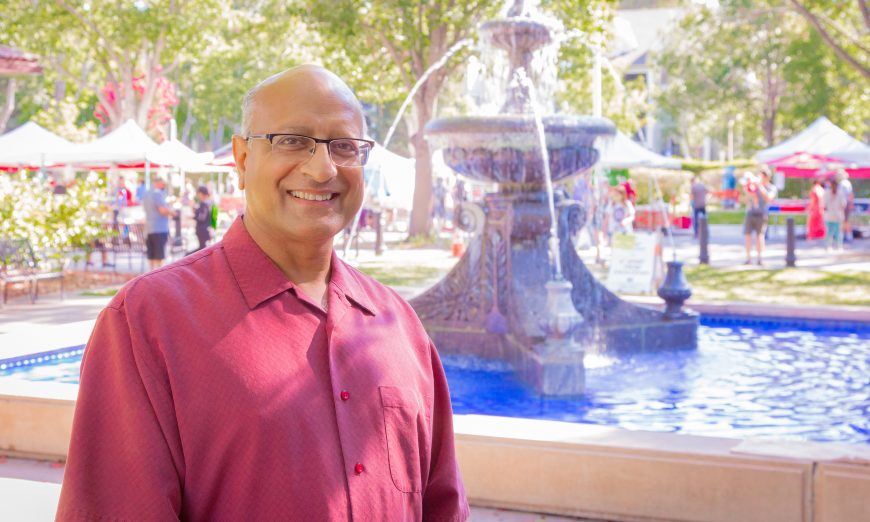 New Santa Clara Councilmember Suds Jain shares his a passion the City as well has his drive to do his part to stop climate change.
