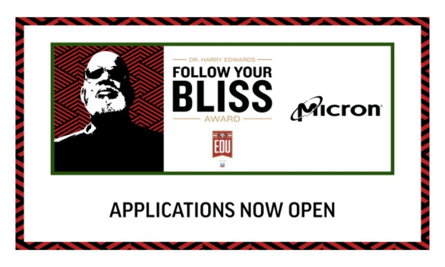 The 49ers Foundation has opened applications for the "Follow Your Bliss" award, offering $20,000 to local educators for special projects.