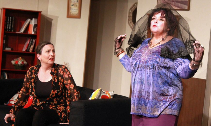 Santa Clara Players presents "A Bad Year for Tomatoes" which follows a mega TV star as she searches for solitude only to be disturbed by her neighbors.