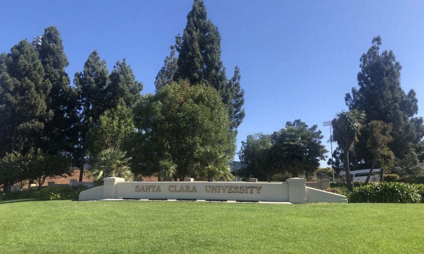 Santa Clara University celebrated a fundraising milestone, raising $1 billion to help fund university programs and campus improvements.