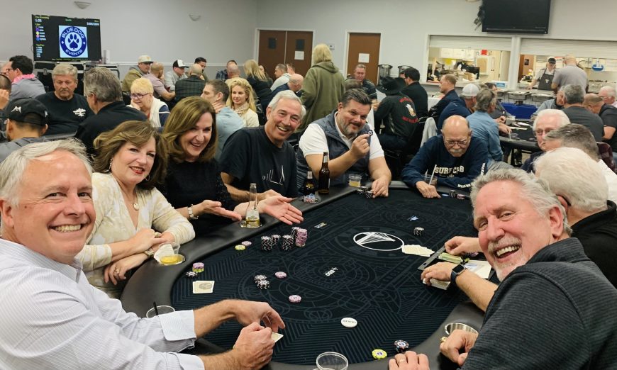 Santa Clara PAL held its annual poker fundraiser at the American Legion on March 14, raising money to support the nonprofit's community efforts.